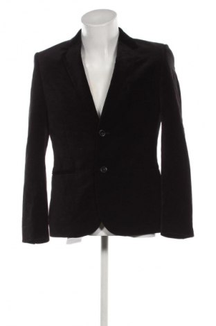 Мъжко сако H&M, Размер M, Цвят Черен, Цена 9,99 лв.