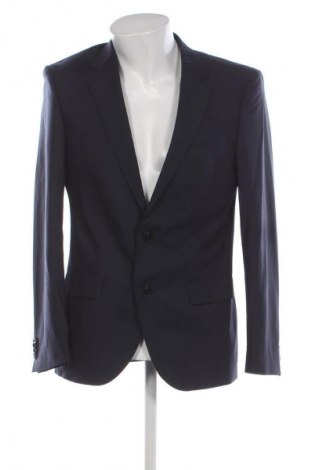 Мъжко сако Hugo Boss, Размер L, Цвят Син, Цена 241,00 лв.