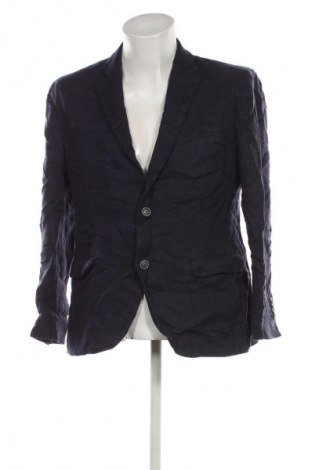 Sacou de bărbați Massimo Dutti, Mărime L, Culoare Albastru, Preț 102,99 Lei