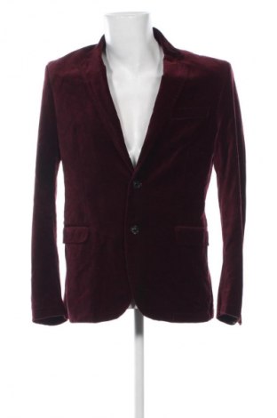 Herren Sakko Zara, Größe L, Farbe Rot, Preis 21,99 €