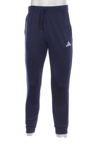 Pantaloni trening de bărbați Adidas, Mărime M, Culoare Albastru, Preț 192,99 Lei