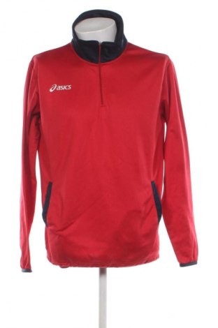 Bluză trening de bărbați ASICS, Mărime L, Culoare Roșu, Preț 71,99 Lei