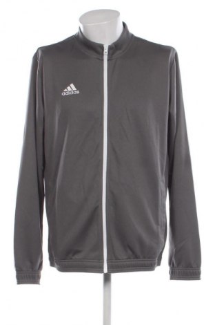 Herren Sportoberteil Adidas, Größe XL, Farbe Grau, Preis 52,99 €