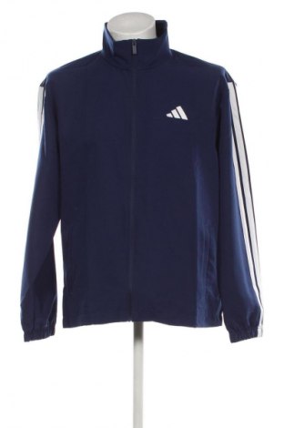 Bluză trening de bărbați Adidas, Mărime L, Culoare Albastru, Preț 192,99 Lei