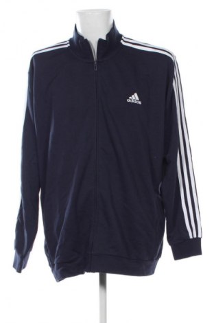 Bluză trening de bărbați Adidas, Mărime XXL, Culoare Albastru, Preț 192,99 Lei