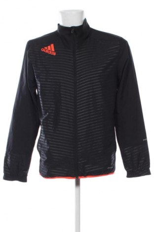 Ανδρική αθλητική ζακέτα Adidas, Μέγεθος M, Χρώμα Μαύρο, Τιμή 32,99 €