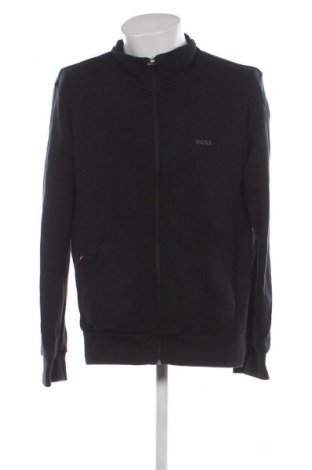 Мъжко спортно горнище Boss Green, Размер L, Цвят Черен, Цена 109,48 лв.