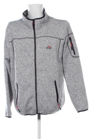 Ανδρική αθλητική ζακέτα STUBAI, Μέγεθος 3XL, Χρώμα Γκρί, Τιμή 21,99 €