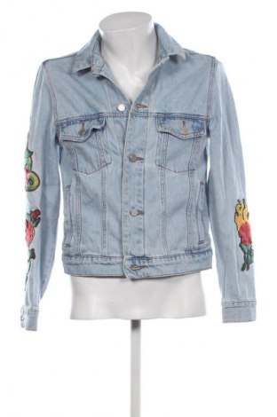 Herrenjacke Bershka, Größe M, Farbe Blau, Preis € 13,99