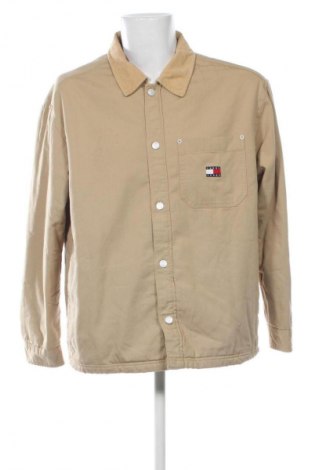 Ανδρικό μπουφάν Tommy Jeans, Μέγεθος L, Χρώμα  Μπέζ, Τιμή 109,99 €