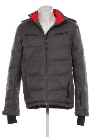 Herrenjacke für Wintersports Crivit, Größe XL, Farbe Grau, Preis 38,99 €