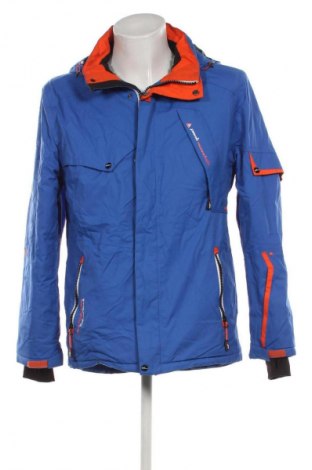 Férfi kabát téli sportokhoz Peak Mountain, Méret M, Szín Kék, Ár 38 959 Ft