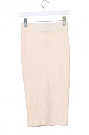 Spódnica Bershka, Rozmiar XS, Kolor Beżowy, Cena 32,99 zł