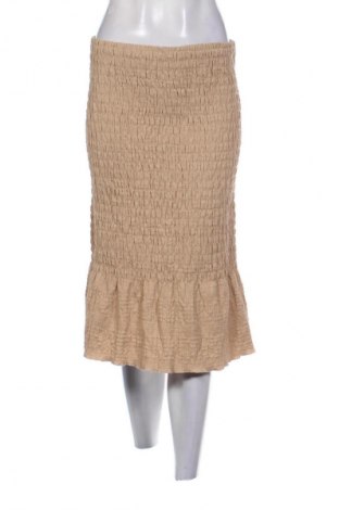 Rock Gina Tricot, Größe L, Farbe Beige, Preis € 13,81