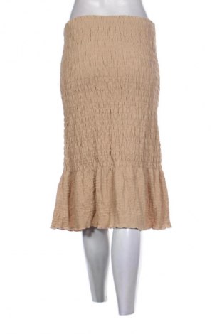 Rock Gina Tricot, Größe L, Farbe Beige, Preis € 13,81