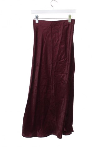 Пола H&M, Размер XS, Цвят Червен, Цена 23,00 лв.