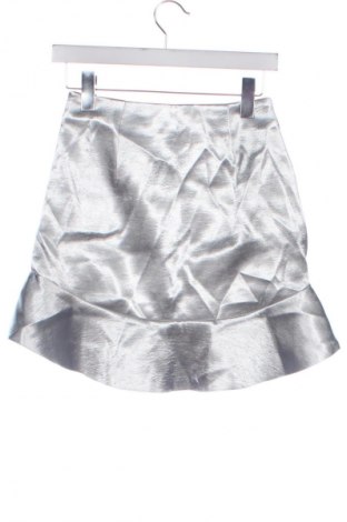 Fustă H&M, Mărime XXS, Culoare Argintiu, Preț 37,99 Lei