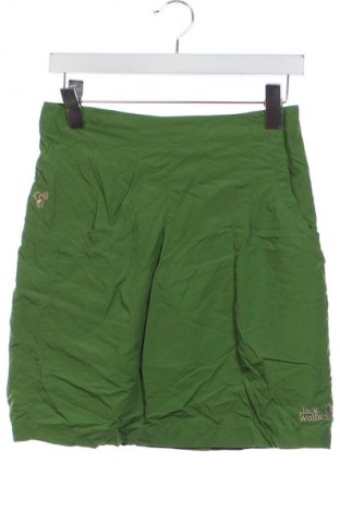 Пола Jack Wolfskin, Размер XS, Цвят Зелен, Цена 22,99 лв.