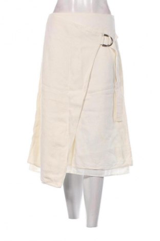 Fustă Massimo Dutti, Mărime L, Culoare Ecru, Preț 163,00 Lei