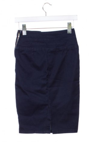 Пола Premium Denim, Размер XS, Цвят Син, Цена 19,00 лв.