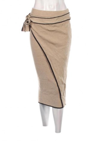 Φούστα SHEIN, Μέγεθος S, Χρώμα  Μπέζ, Τιμή 9,99 €