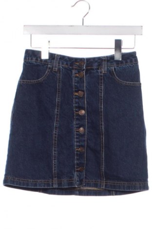 Пола Stradivarius, Размер XS, Цвят Син, Цена 17,99 лв.