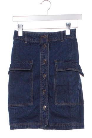 Szoknya Stradivarius, Méret XXS, Szín Kék, Ár 7 800 Ft