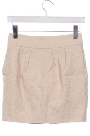 Пола Zara, Размер XS, Цвят Бежов, Цена 20,00 лв.