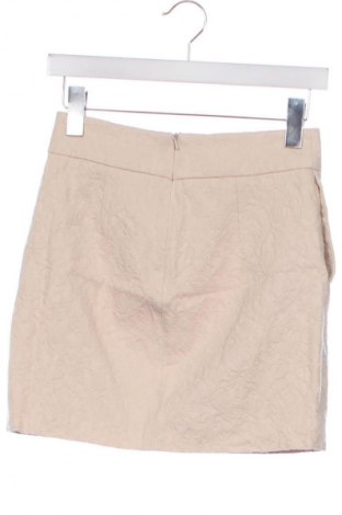 Пола Zara, Размер XS, Цвят Бежов, Цена 20,00 лв.