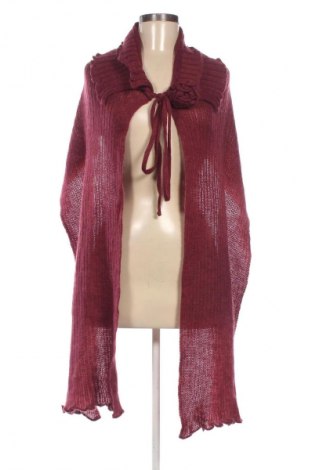 Poncho El Corte Ingles, Mărime M, Culoare Roșu, Preț 76,00 Lei