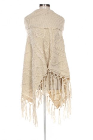 Пончо Unbranded, Размер L, Цвят Бежов, Цена 28,88 лв.