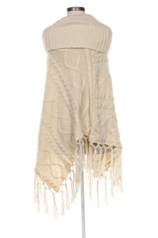 Пончо Unbranded, Размер L, Цвят Бежов, Цена 28,88 лв.