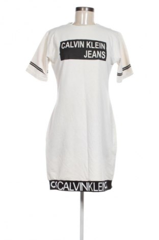 Kleid Calvin Klein Jeans, Größe XL, Farbe Weiß, Preis € 94,27