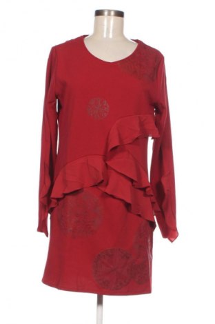 Рокля Desigual, Размер L, Цвят Червен, Цена 186,96 лв.