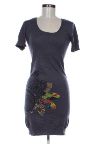 Kleid Desigual, Größe S, Farbe Grau, Preis € 41,99