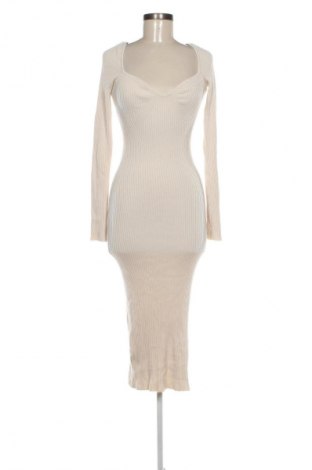 Рокля H&M, Размер S, Цвят Бежов, Цена 28,99 лв.