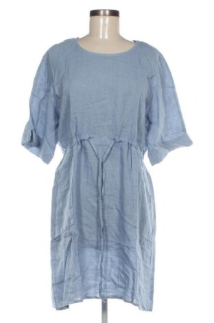 Рокля Le Monde Du Lin, Размер M, Цвят Син, Цена 189,99 лв.