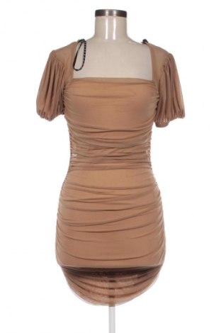 Sukienka Missguided, Rozmiar XS, Kolor Beżowy, Cena 84,99 zł