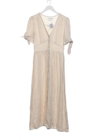 Φόρεμα Reserved, Μέγεθος XS, Χρώμα  Μπέζ, Τιμή 24,48 €