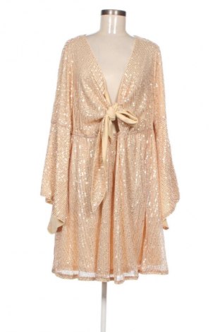Šaty  SHEIN, Velikost 3XL, Barva Zlatistá, Cena  890,00 Kč