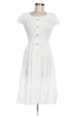 Sukienka Unbranded, Rozmiar M, Kolor ecru, Cena 66,67 zł