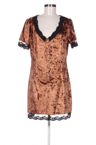 Šaty  Unbranded, Veľkosť XL, Farba Hnedá, Cena  14,83 €