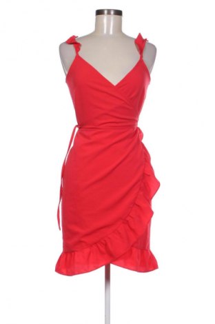 Рокля VILA, Размер XS, Цвят Червен, Цена 27,37 лв.