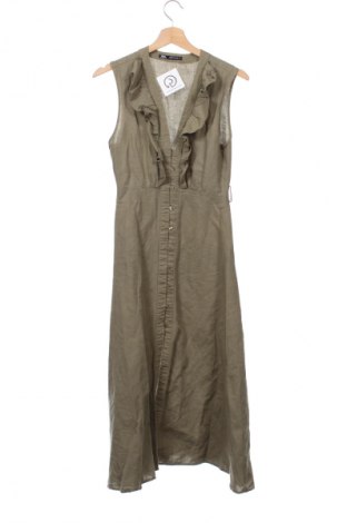 Sukienka Zara, Rozmiar XS, Kolor Zielony, Cena 62,99 zł