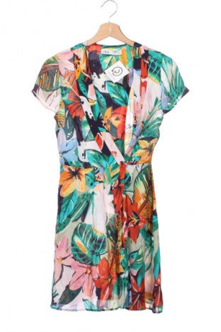 Рокля Zara, Размер XS, Цвят Многоцветен, Цена 26,97 лв.