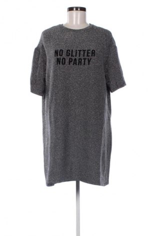 Рокля Zara, Размер M, Цвят Сребрист, Цена 26,98 лв.