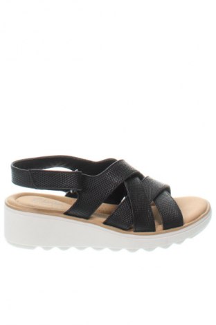 Sandale Clarks, Mărime 37, Culoare Negru, Preț 632,50 Lei