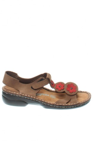 Sandály Comfortfüße, Velikost 38, Barva Hnědá, Cena  1 529,00 Kč