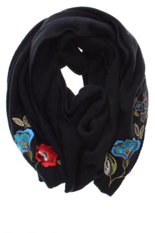 Шал Desigual, Цвят Черен, Цена 60,31 лв.