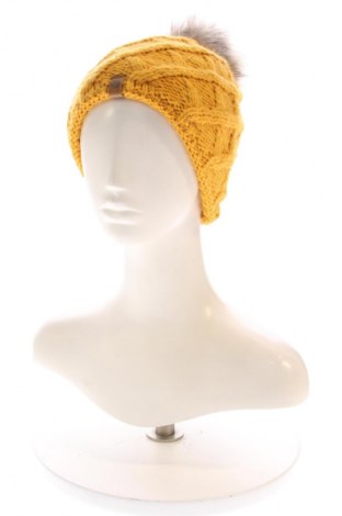 Шапка Highlight Company, Цвят Жълт, Цена 25,99 лв.